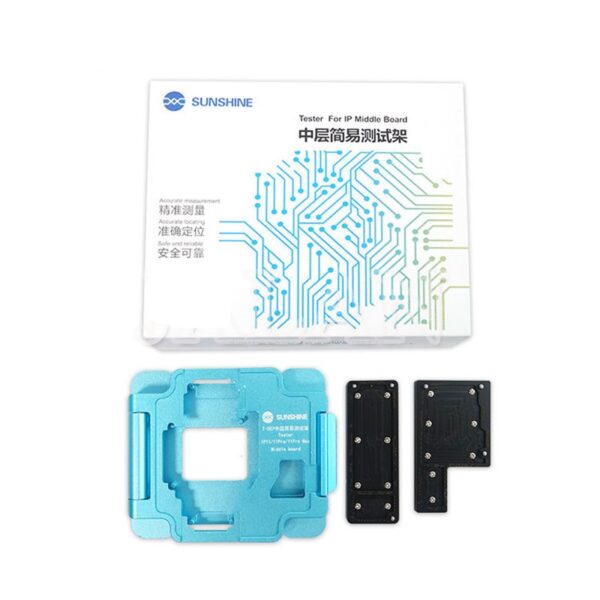 Sunshine T-007 3 en 1 para iphone 11/11 pro/ 11 pro max, ip11, placa base/placa lógica, herramienta de prueba de capa media