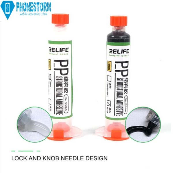 Cola estructural 10 cc. transparente Relife 035A (OK)