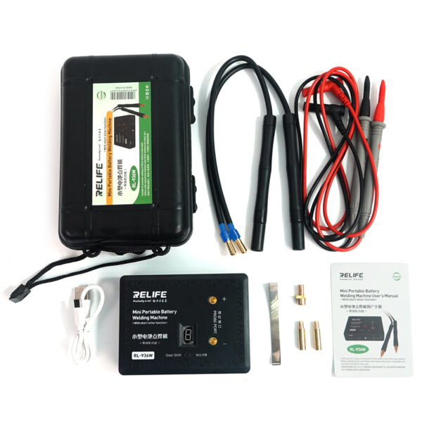 Soldador por puntos RELIFE RL-936W, máquina de soldadura