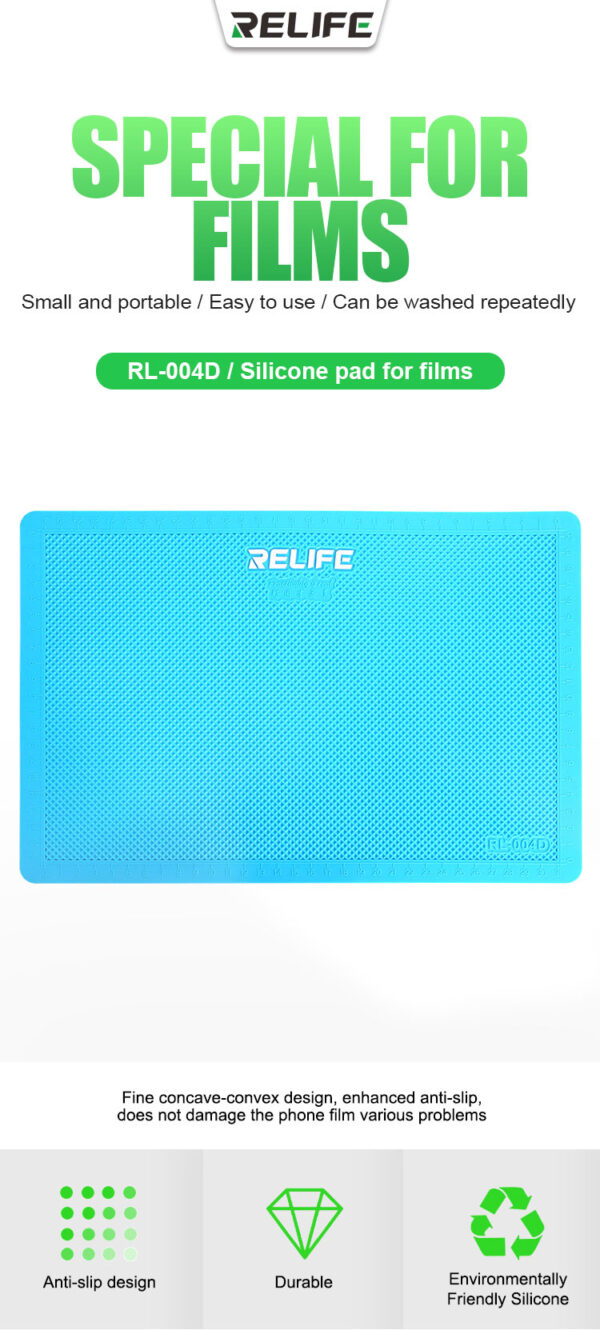 ELIFE-almohadilla de silicona antideslizante para RL-004D