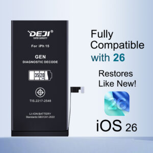 Batería de Alta Capacidad para iPhone 15